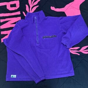 Vintage MEC Purple Women's Fleece Half-Zip